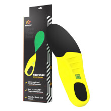 Spenco Polysorb Cross Trainer Athletic Cushioning Arch Support Shoe Insoles  Green  Women's 11-12.5/Men's 10-11.5