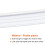 FBULWSEC 120'ft Ρολό Επένδυσης Πισίνας με Bead Lock για Πισίνες Υψηλής & Χαμηλής Γης,Λευκό 3