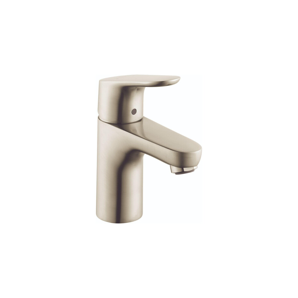 hansgrohe Focus Modern Upgrade Easy Clean 1-Handle 1 7-inch Tall Bathroom Sink Faucet in Brushed Nickel  04371820