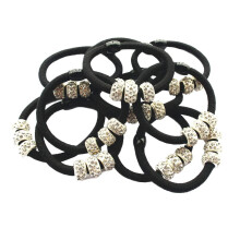 Ruihfas 10 stks Lady Meisjes Glanzende Strass Rubberen Band Haarringen Koreaanse Haaraccessoires Haar Touwen Paardenstaart Houder