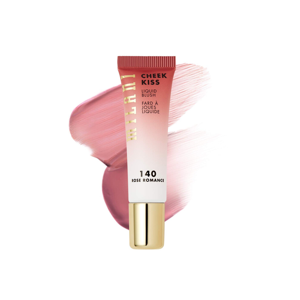 Milani cheek Kiss Liquid Blush Makeup - Blendable & Buildable cheek Blush Lightweight Liquid Blusher and cheek color