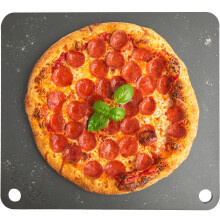 NerdChef Steel Stone - Wysokowydajne pieczenie pizzy | Wyprodukowano w USA (14,5"" x 16"" x 1/4"""") - (grubość, 25"" - standard)