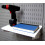 Wall Control Pegboard Shelf 9in Deep Pegboard Shelf Assembly for Wall Control Pegboard and Slotted Tool Board - White 4