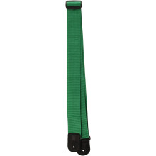Tracolla per chitarra Levy's Leathers in polipropilene da 2"" con estremit in vera pelle e regolazione Tri-glide; verde (M8POLY-GRN)