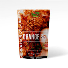 1 Packung Rot/Orange Henna Haar- und Bartfarbe/F   rbemittel 100 Gramm - Nat   rliche Haarfarbe Pflanzenbasiertes Haarf   rbemittel - The Henna Guys