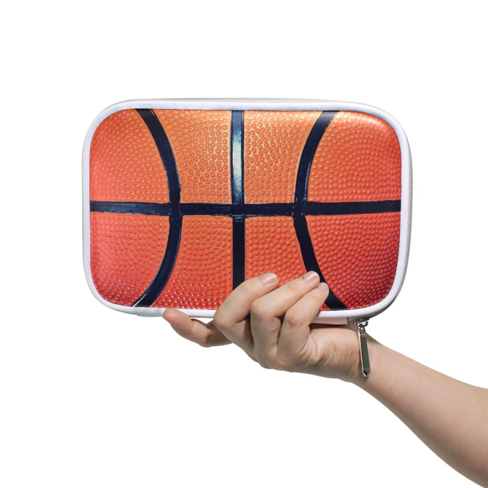Astuccio Portapenne Con Palla Da Basket, Astuccio Portapenne, Grande Capacit , Borsa Per Pennelli Da Trucco Per Bambini, Ragazze, Ragazzi, Donne,