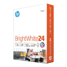 HP Papier | 8,5 x 11 Papier | BrightWhite 24 lb | 1 Ries     500 Blatt | 100 Bright | Hergestellt in den USA     FSC-zertifiziert | 203000R
