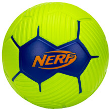 Nerf Kids Foam Mini Soccer Ball - Proshot Youth Soccer Ball - 7"""" Indoor + Outdoor Ball for Kids + Toddlers -Green/Blue