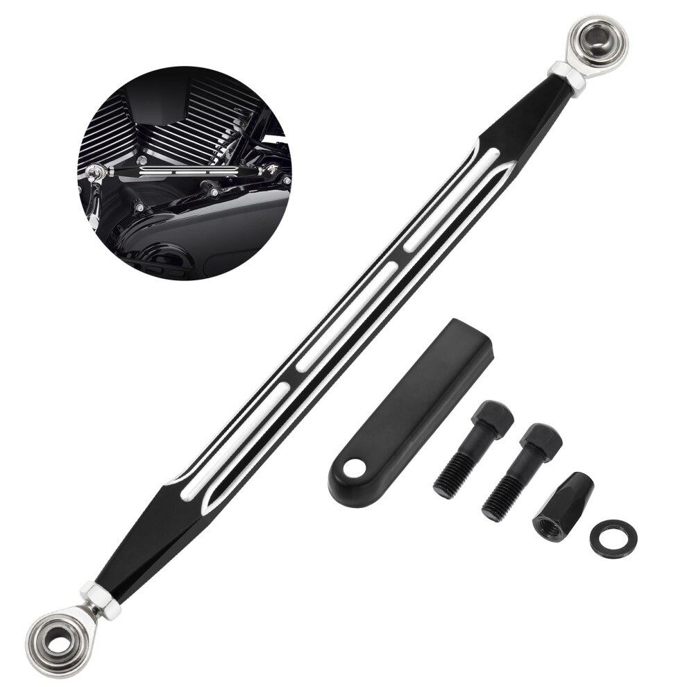Amazicha Gear Shift Linkage Compatible For Harley Touring Electra Glide Street Glide Tour Glides Trikes 1980-Later Black 605826119709