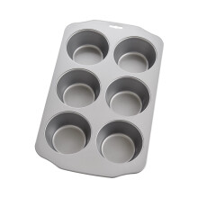 Forma na muffiny s neprilnav m povrchom od pani Andersonovej s objemom 6 lok, uhl kov ocel s neprilnav m povrchom, bez PFOA, 33 x 21 cm