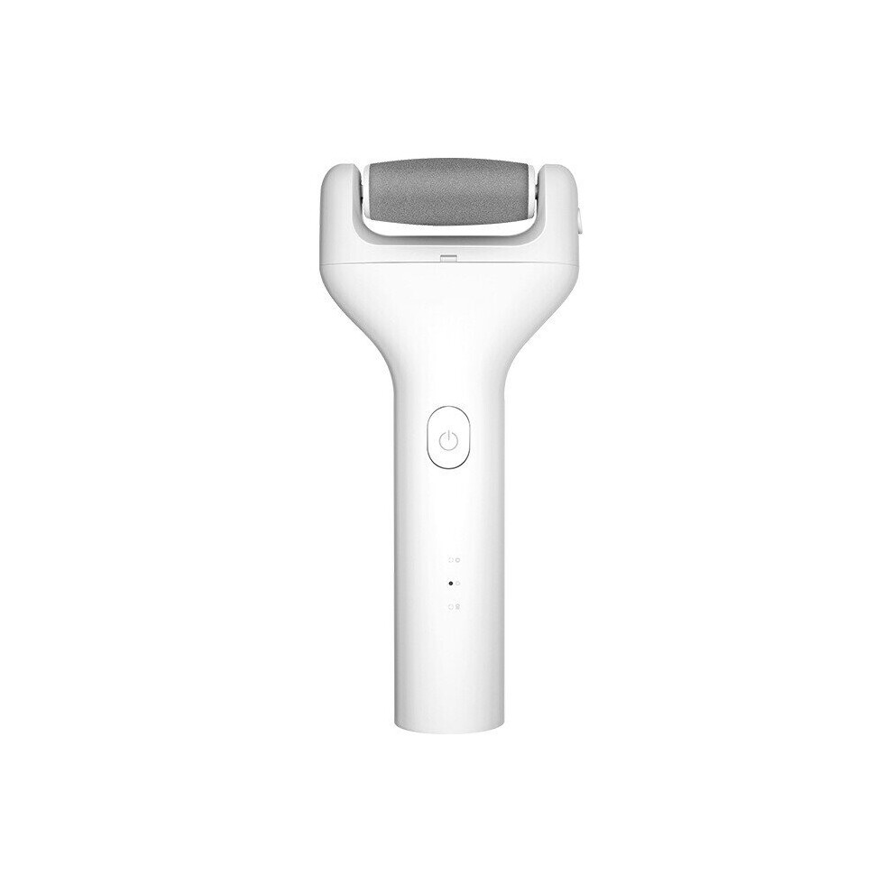 Yy-Spot White Electric Pedicure Foot Scrubber Foot Callus Scrubbing Tool