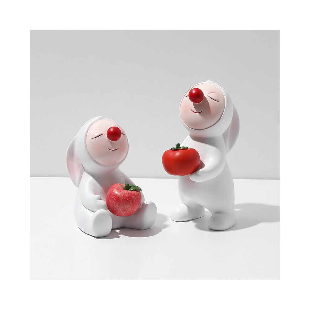 Conejo Resina DecoracióN Hogar Manualidades-image