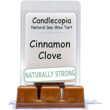 Candlecopia kanel nelliker St?rkt duftende h?ndh?ldt vegansk voks smelter 12 duftende voksterninger 6,4 ounce i 2 x 6-pakker