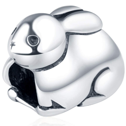 CHORUSLOVE RABBIT CHARM BUNNY CHARM 925 STERLING SILVER DIRLEY PERA