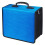 Siveit CD/DVD Binder, Θήκη για CD/DVD 400 Θέσεων (Λευκή Θήκη, Μπλε) 1