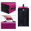 Siveit CD/DVD Binder, Θήκη CD DVD 400 Θέσεων, Άλμπουμ Αποθήκευσης (Λευκό, Ροζ) 4