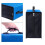 Siveit CD/DVD Binder, Θήκη για CD/DVD 400 Θέσεων (Λευκή Θήκη, Μπλε) 5