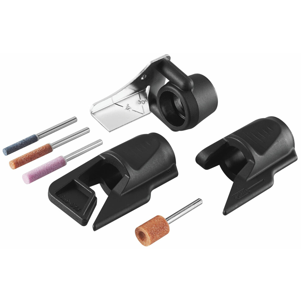 Dremel A679-02 Sharpening Attachment Kit for Sharpening Outdoor Gardening Tools  Chainsaws  and Home DIY Projects  Medium