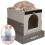Le kit de dmarrage  litire de chats  capuche SpeedySised comprend 56C 1