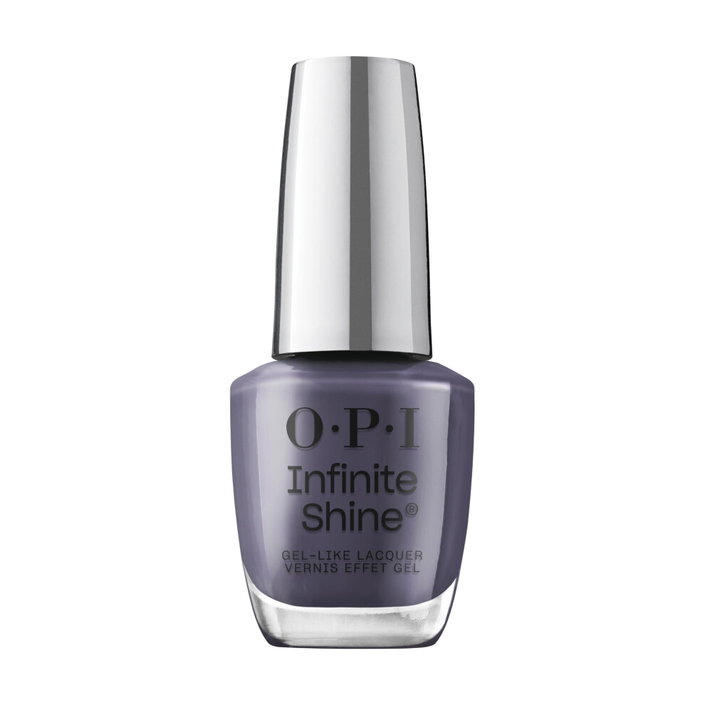 OPI Infinite Shine Less is Norse | Opaque Dark Blue Crme Long Wear Gel Like Nail Polish | Vegan  Long Lasting  Streak Free
