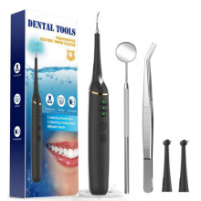 Conjunto de fio dental elétrico USB QPX7 à prova de água com vibração de alta frequência