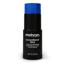 Mehron Makeup CreamBlend Stick | Ansiktsmlning Kroppsfrg & Foundation Cream Makeup | Body Paint Stick 0,75 oz (21 g) (bl)