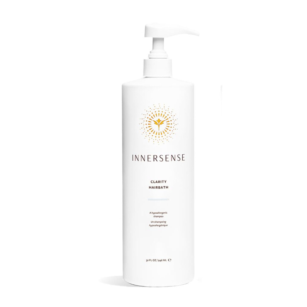 Photos - Hair Product INNERSENSE Organic Beauty - Natural Clarity Hypoallergenic Hairbath | Non-Toxic Cruelty-Free Haircare AG(32 fl oz | 946 ml)