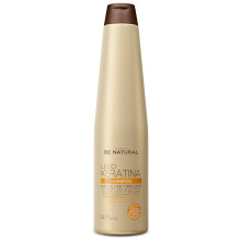 Shampoo PLACENTA LIFE BE NATURAL LISSO KERATINA con CHERATINA IDROLIZZATA per capelli lisci e lucenti - (350 ml/11,83 fl.oz)
