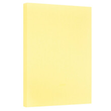 JAM PAPER Vellum Bristol Cartolina de 67 lb - Capa de tamanho Ledger 11 x 17 - 147 g/m - Amarelo canrio - 50 folhas de tablide/pacote