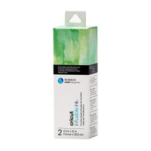 Cricut Infusible Ink Transfer Sheets - 4.5"""" x 12"""" - Green Watercolor Pattern - For Cricut Mug Press  Maker  Explore Air 2