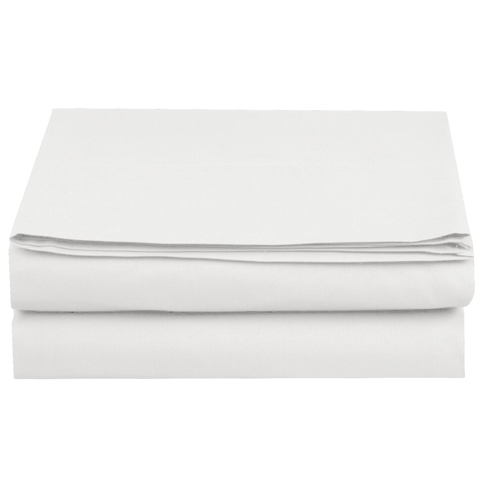 Drap-housse de luxe sur Amazon Elegant Comfort, infroissable, 1500 cm, qualit    h   teli   re haut de gamme, 1 pi   ce, King Size, blanc