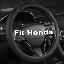 West Llama szemlyre szabott aut kormnykerk burkolata Honda Civic CR-Z Insight S2000 14"""" - 14,25"""" (fekete-kis mret) szmra