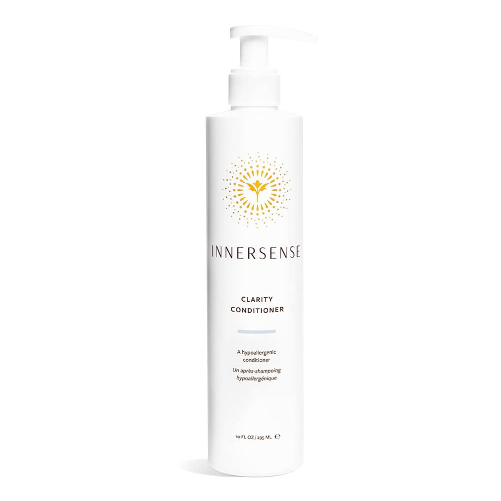 INNERSENSE Organic Beauty - Natural Clarity Hypoallergenic Conditioner | Non-Toxic Cruelty-Free Haircare (10 fl oz | 295 ml)