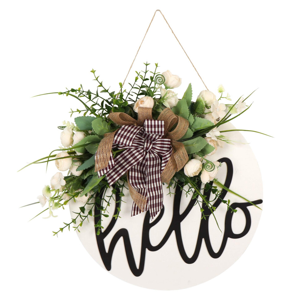 Cartello Di Benvenuto Per Porta D'ingresso Cartello Rotondo In Legno Cartello Di Benvenuto Appeso Per Portico Di Fattoria Cartello Di Benvenuto P