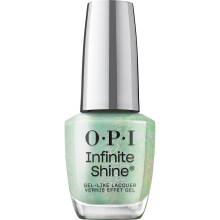 OPI Infinite Shine Teals Familiar | Smalto per unghie in gel a lunga tenuta, verde menta pastello trasparente | Collezione OPI'm Dreaming