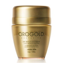 Orogold 24K Multivitamin-Tagesfeuchtigkeitscreme mit Aminos  uren, Tagescreme mit Vitamin C, Vitamin A und Vitamin E, 52 g / 1,83 oz.