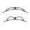 Neomounts DS60-600BL3 kit de 9