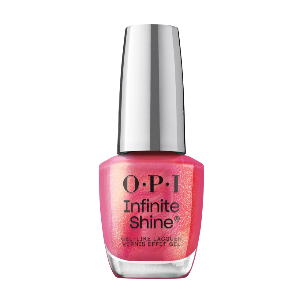 OPI Infinite Shine Good Redputation | Opaque Bright Red Pearl Long Wear Gel Like Nail Polish | Vegan  Long Lasting  Streak Free
