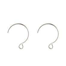20db Adabele autentikus ezst flbeval csatlakoz Stlusos flbeval horgok (drt 0,6 mm/22 Gauge) flbeval ksztshez SS262