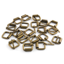 E-outing 20 stk. Enkelt sp?ndt rulle Buckle Bronze Metal Roller Buckle til b?lter Tasker Sko DIY Hardware Tilbeh?r 1/2 tommer