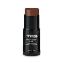 Mehron Makeup CreamBlend Stick | Ansiktsmlning Kroppsfrg & Foundation Cream Makeup| Body Paint Stick 0,75 oz (21 g) (Sable Brown)
