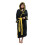 (M, Black) Nirvana Yellow Grunge Smile Bathrobe 4
