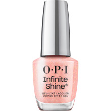 OPI Infinite Shine Suzis Pedicure Throne | Sheer Pastel Coral Shimmer Long Wear Gel Like neglelak | Opi'm Dreaming Collection