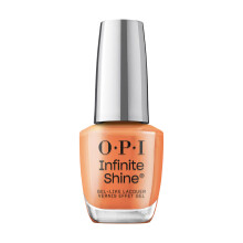 OPI Infinite Shine Bright on Top of It | Opaque Dark Orange Crme Long Wear Gel Like Nail Polish | Vegan  Long Lasting  Streak Free
