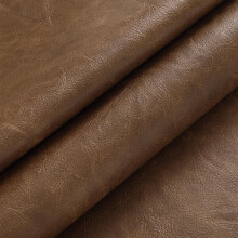 Hochwertiger Kunstleder-Polsterstoff, 1,2 mm dick, wasserdicht, Polsterleder, Antik-Rindenstoff (Eiche, vorgeschnitten, 91,4 x 137,2 cm)