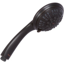 Aqua Elegante 6 Function Luxury Handheld Shower Head - Adjustable Pressure Rainfall Spray With Removable Nozzle Oil-Rubbed Bronze