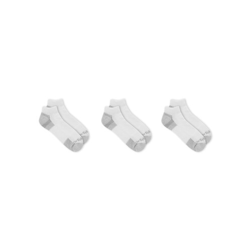 Scholl Dr. Scholl's Γυναίκες Σοσόνια Advanced Relief Blisterguard - 2 & 3 Ζεύγη Μαλακές Λευκές Κάλτσες, 8-12 US 2