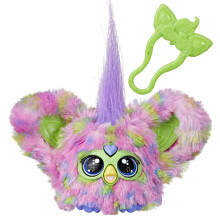 Furby Furblets Too-Koo Mini Amigo, 45+ Sonidos y Música, Solo en Furbish, Juguetes Electrónicos de Peluche