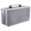 Siveit Θήκη DVD, 128 Θέσεων CD/DVD για Σπίτι, Γραφείο & Ταξίδια (Λευκή θήκη, Ασημί) 1
