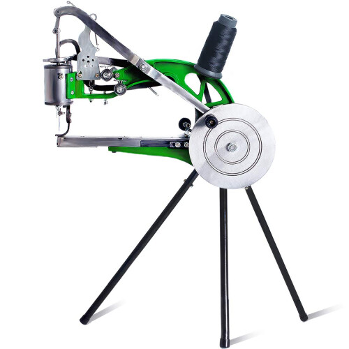 DODOQ Manual Leather Sewing Machine Hand Shoe Cobbler Stitching Repair Mending Machine Patcher Dual Cotton Nylon Line Sewing Machine